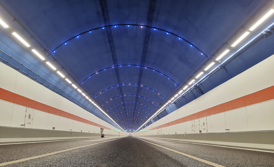 济南黄河隧道-三思隧道灯的应用